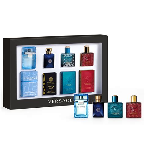 versace mini perfume set men's